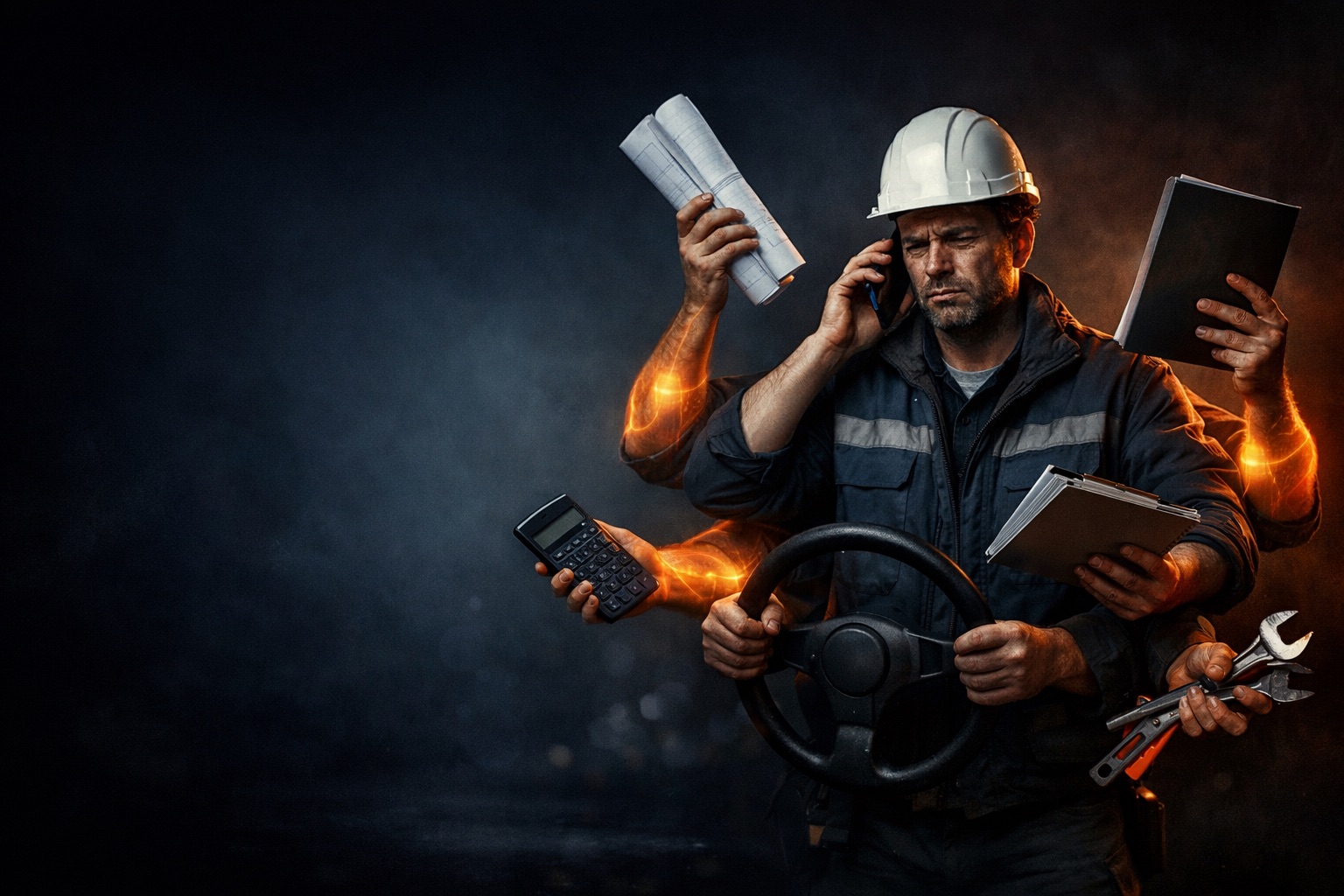 Собственник электромонтажной компании совмещает шесть ролей